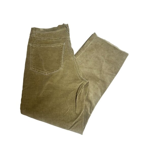 Ralph Lauren Polo Jeans Co. Womens Corduroy Pants Size 10 Cut-Off - Picture 7 of 7